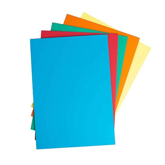 House of Card & Paper Karton 220 g/m² A4 (Pack of 250 Sheets) Verschiedene Farben (Brights)