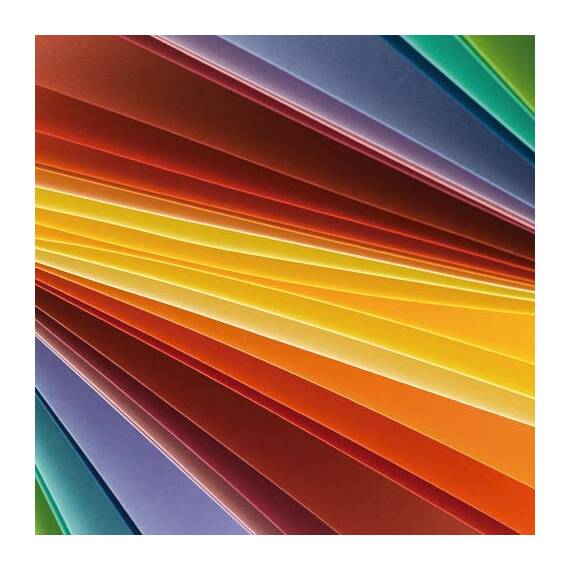 APLI 15279 - farbig sortiertes Papier in leuchtenden Farben, A4, 80g, 100 Blatt