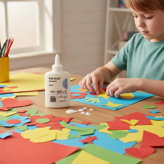 Hawksbill Karte + Bastelarbeiten, A4, 160 g/m², helle Regenbogenfarben, 50 Blatt, sortiert für Kinder, Kunst- und Bastelaktivitäten