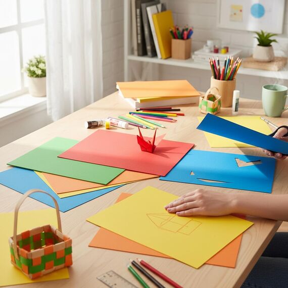 Hawksbill Papier 160 g/m² Mehrzweck-Karton in Regenbogenfarben, 250 Stück dickes, hochwertiges, helles Druckerpapier im A4-Format – Kopierpapier für Zuhause, Büro und Schreibwaren