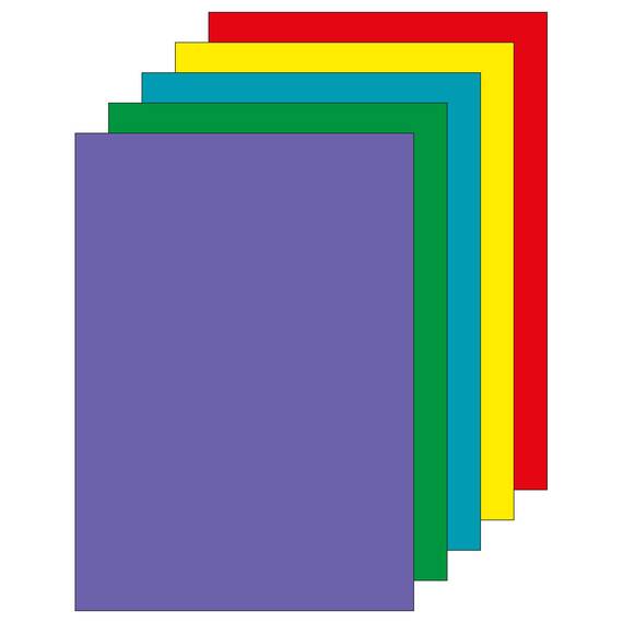 APLI 15286 - farbig sortiertes Papier in leuchtenden Farben, A4, 80g, 500 Blatt