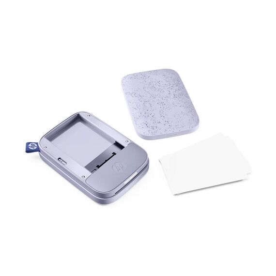 HP Sprocket Premium Zink-Fotopapier, 2,3 x 3,4" (5,8 x 8,6 cm), 50 Blatt, Kompatibel mit den Fotodruckern HP Sprocket Select und Plus