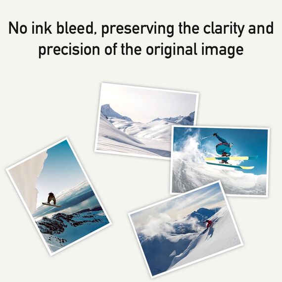 Cartridgeify Inkjet Hochglänzend Fotopapier DIN A4, 240 g/m², 100 Blatt, für Canon HP Epson Brother Tintenstrahldrucker