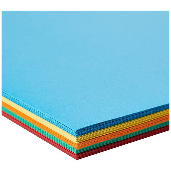House of Card & Paper Karton 220 g/m² A3 (Pack of 50 Sheets) Assorted Bright Colours