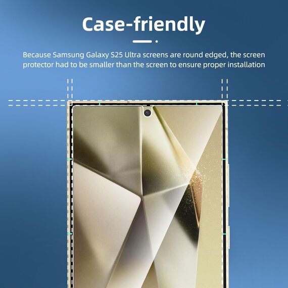 NEW'C 3 Stück für Samsung Galaxy S25 Ultra für Panzerglas, Frei von Kratzern, 9H Härte, HD Displayschutzfolie, Ultra-klar, Ultrabeständig