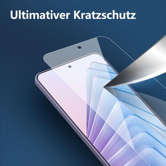 NEW'C 3 Stück für Xiaomi Redmi Note 14 5G/4G für Panzerglas, (nicht kompatibel mit Xiaomi Redmi Note 14 Pro 5G) Frei von Kratzern, 9H Härte, HD Displayschutzfolie, Ultra-klar, Ultrabeständig folie