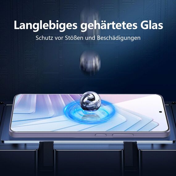 NEW'C 3 Stück für Xiaomi Redmi Note 14 5G/4G für Panzerglas, (nicht kompatibel mit Xiaomi Redmi Note 14 Pro 5G) Frei von Kratzern, 9H Härte, HD Displayschutzfolie, Ultra-klar, Ultrabeständig folie