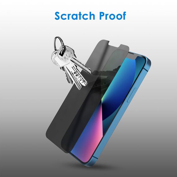 JETech Sichtschutz fur iPhone 17e (2026) / iPhone 16e / iPhone 13/13 Pro, Anti-Spähen Privatsphäre Schützen Folie Blickschutzfolie, 6,1 Zoll Display, 2 Stück