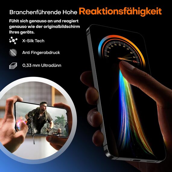 LϟK für Samsung Galaxy S25 für Panzerglas mit 2 Stück HD-Hartglasfolie, [Auto-Installation] Kratzfest für Samsung S25 Schutzfoile, 0 Staub & Blasen, Anti-Fingerabdruck