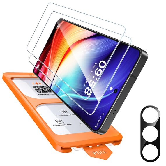 LϟK 2 Stück für Samsung Galaxy S26 für Panzerglas mit Kameraschutz, HD-Hartglasfolie, [Auto-Installation] Kratzfest Schutzfoile, 0 Staub & Blasen, Anti-Fingerabdruck, Kompatibel mit Hülle