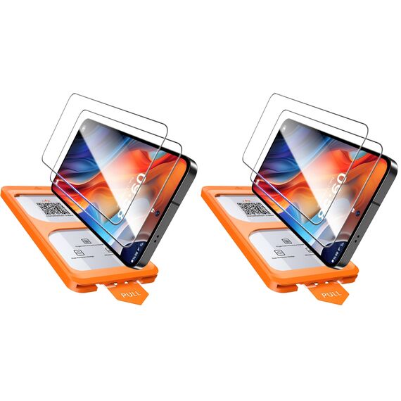 LϟK für Samsung Galaxy S25 Plus / S25+ für Panzerglas mit 2 Stück HD-Hartglasfolie, [Auto-Installation] Kratzfest für Samsung S25 Plus Schutzfoile, 0 Staub & Blasen, Anti-Fingerabdruck (Packung mit 2)