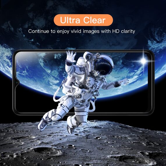 JETech Schutzfolie für Samsung Galaxy A13 / A13 5G/ A12, 9H Panzer Schutz Glas Folie Displayschutz, Kratzfest, HD Klar, 3 Stück