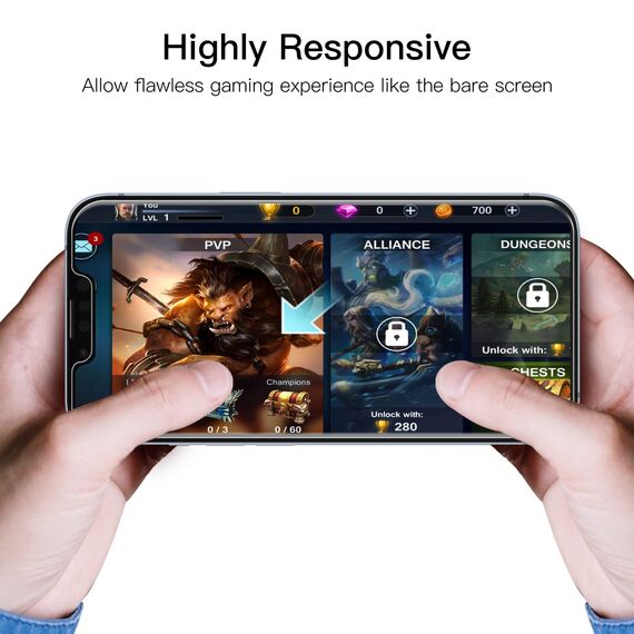 JETech Schutzfolie für iPhone 17e (2026) / iPhone 16e / iPhone 14, Panzer Schutz Glas Folie Displayschutz, 6,1 Zoll Display, 3 Stück