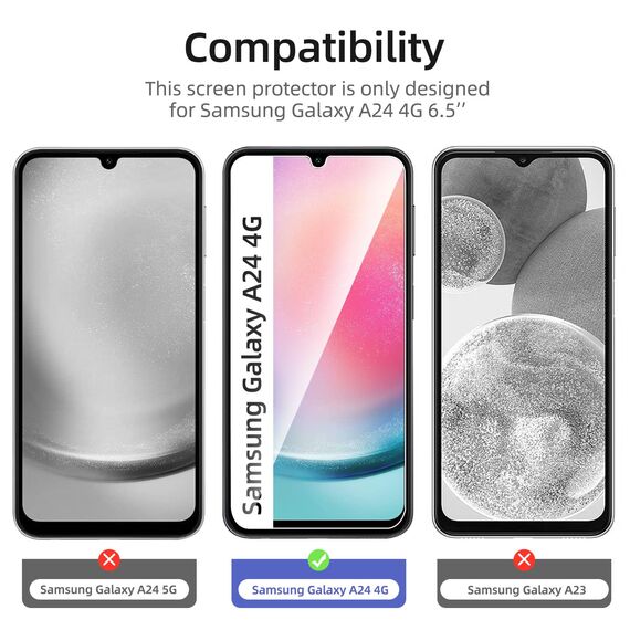 NEW'C 3 Stück für Samsung Galaxy A22 4G für Panzerglas, (Nicht für Samsung Galaxy A22 5G), Frei von Kratzern, 9H Härte, HD Displayschutzfolie, 0.33mm Ultra-klar, Ultrabeständig