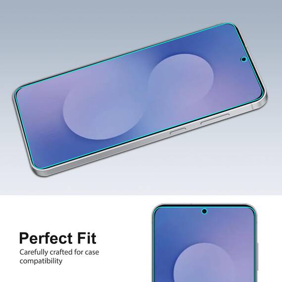 SPARIN 3 Stück für Samsung Galaxy S25 FE Panzer Schutz Glas, Fingerabdruck-ID Kompatibel, HD-Klar, 9H Härte, 6,7 zoll, Anti-Kratzen