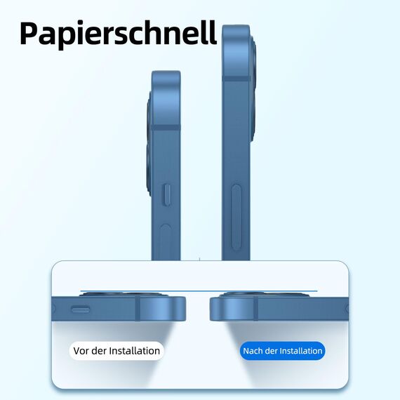 NEW'C für iPhone 13 für Panzerglas (2 Stück) und Kamera Panzer Schutz Glas für Kameraschutz (2 Stück) - kratzfest - keine Luftblasen - extrem widerstandsfähig - 9H-Härteglas