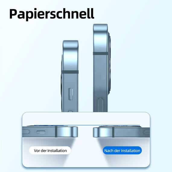 NEW'C für iPhone 12 Pro für Panzerglas (2 Stück) und Kamera Panzer Schutz Glas für Kameraschutz (2 Stück) - kratzfest - keine Luftblasen - extrem widerstandsfähig - 9H-Härteglas