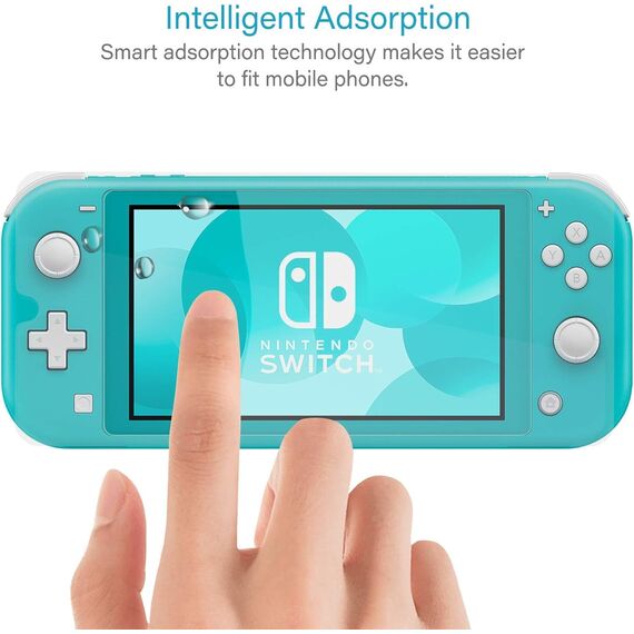 NEW'C 3 Stück für Nintendo Switch lite für Panzerglas, Frei von Kratzern, 9H Härte, HD Displayschutzfolie, 0.33mm Ultra-klar, Ultrabeständig