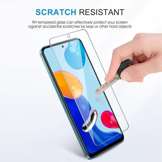 SPARIN 2 Stück Schutzfolie für Xiaomi Redmi Note 11 /11S 4G und Poco M4 Pro 4G(NO 5G), 9h Härte Schutzfolie für Redmi Note 11, HD,Anti-Kratzen