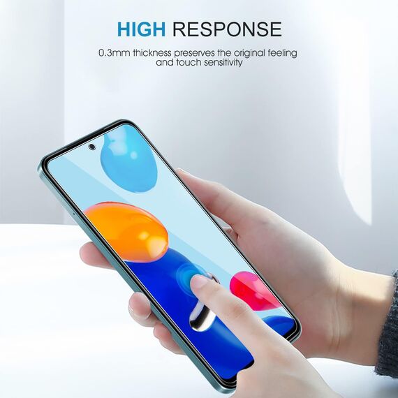 SPARIN 2 Stück Schutzfolie für Xiaomi Redmi Note 11 /11S 4G und Poco M4 Pro 4G(NO 5G), 9h Härte Schutzfolie für Redmi Note 11, HD,Anti-Kratzen