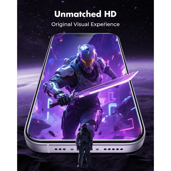 UNBREAKcable Schutzglas für iPhone 17 (6,3 Zoll), 3 Stück für Panzerglas, 9H Härte Schutzfolie, Blasenfrei, mit Installationsrahmen, Ultradünn, 99,9% HD-Klarheit, hüllenfreundlich