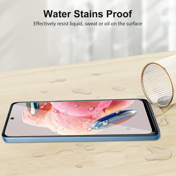 SPARIN 2 Stück Panzer Schutz Glas für Xiaomi Redmi Note 12 4G/5G und Poco X5 5G 6,67 Zoll, 9H Härte Schutzfolie für Redmi Note 12, HD Displayschutzfolie,Anti-Kratzen