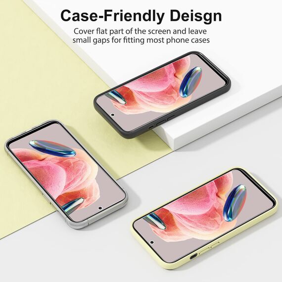 SPARIN 2 Stück Panzer Schutz Glas für Xiaomi Redmi Note 12 4G/5G und Poco X5 5G 6,67 Zoll, 9H Härte Schutzfolie für Redmi Note 12, HD Displayschutzfolie,Anti-Kratzen