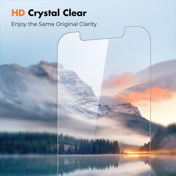 UNBREAKcable Panzer Schutz Glas für iPhone 12 und 12 Pro [3 Stück] Schutzfolie, 9H Härte Schutzglas, 2.5D Double Defense Displayschutzfolie, Kratzfest, Anti-Fingerprint und blasenfrei