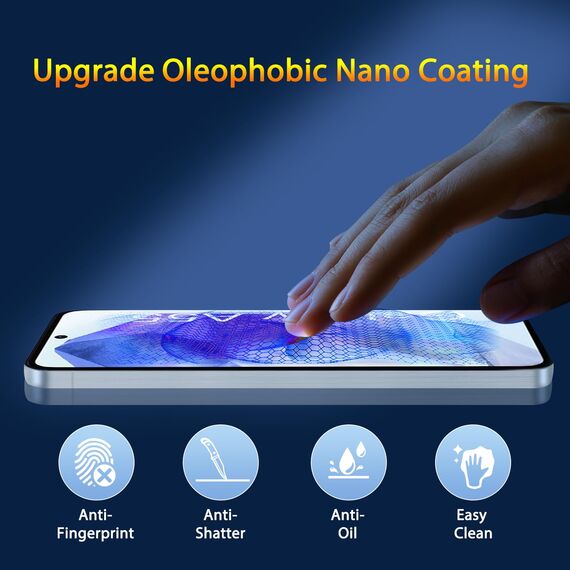 QsmQam 3 Stück Panzer Schutz Glas für Samsung Galaxy A55 5G und 3 Stück Kameraschutz, 9H Härte Schutzfolie, HD Displayschutz Folie, Anti-Kratzer, Bläschenfrei