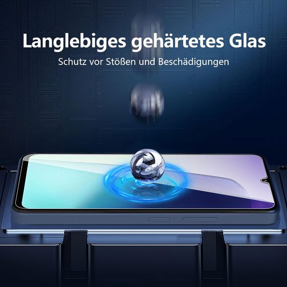 NEW'C 3 Stück für Xiaomi Redmi 14C,Redmi 14R, Redmi A3 Pro für Panzerglas, Frei von Kratzern, 9H Härte, HD Displayschutzfolie, 0.33mm Ultra-klar, Ultrabeständig