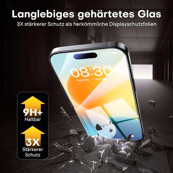 Wayneer Schutzfolie für Samsung Galaxy S26 Ultra für Panzerglas mit Rahmen Positionierhilfe, 3 Stück Panzer Schutz Glas & 3 Stück Kameraschutz, Anti-Kratzen Folie 9H Härte HD Folie
