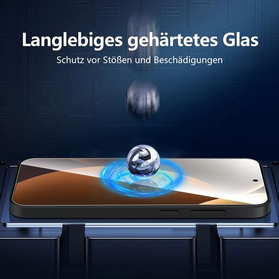 NEW'C 3 Stück für Xiaomi Redmi Note 15 Pro 5G für Panzerglas (6,83 Zoll), Frei von Kratzern, 9H Härte, HD Displayschutzfolie, 0.25mm Ultra-klar, Ultrabeständig