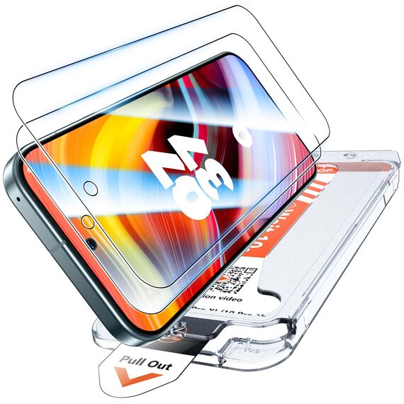 LK für Google Pixel 10 Pro XL Schutzglas, 2 Stück Vollständige Abdeckung Schutzfolie, [Auto-Installation], 0 Staub & Blasen, Kratzfest, HD Hart Folie&Anti-Fingerabdruck für Pixel 10 Pro XL Panzerfoile
