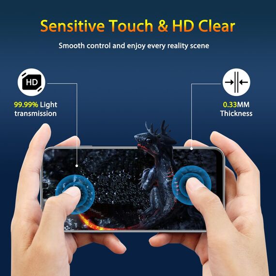 QsmQam 3 Stück Panzer Schutz Glas für Samsung Galaxy A16 4G/5G und 3 Stück Kameraschutz, 9H Härte Panzer folie Schutzfolie, HD Displayschutz Folie, Anti-Kratzer, Bläschenfrei