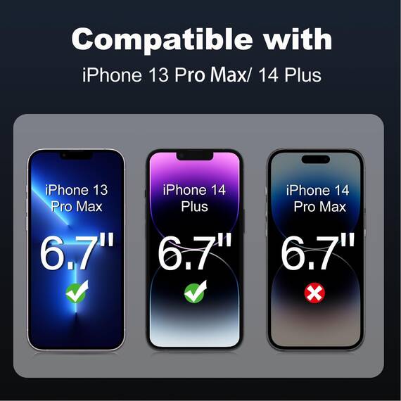 Tentoki für Panzerglas iPhone 13 Pro Max / 14 Plus Panzer Schutz Glas (6,7 Zoll), schutzfolie [Auto Dust-Elimination] 9H+Härte Stoßfest Kratzfest Anti-Fingerabdruck Anti-Öl Anti-Bläschen 2 Stück