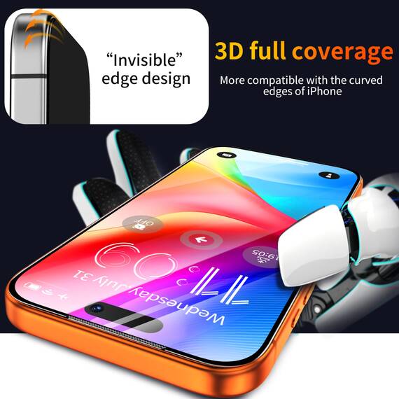 Tentoki für Panzerglas für iPhone 17 Pro Max Panzer Schutz Glas (6.9''), Schutzfolie kompatibel mit 17 Pro Max, Auto Dust-Elimination Panzerfolie [9H+] Full Screen [Bläschenfrei] 2 Stück