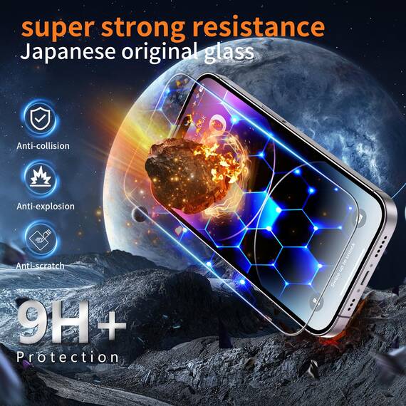 Tentoki für Panzerglas iPhone 14 Pro Panzer Schutz Glas (6,1‘’), Schutzfolie kompatibel mit iPhone 14 Pro, Displayschutz Folie Hüllenfreundlich [9H Härte][Auto Dust-Elimination][Bläschenfrei] 2 Stück