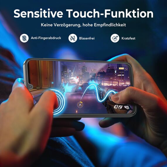 LK 3 Stück Schutzfolie für Samsung Galaxy A16 5G/A26 5G für Panzerglas, 9H Härte Stoßfest Kratzfest Panzerfolie, HD Ultra-klar Displayschutzfolie