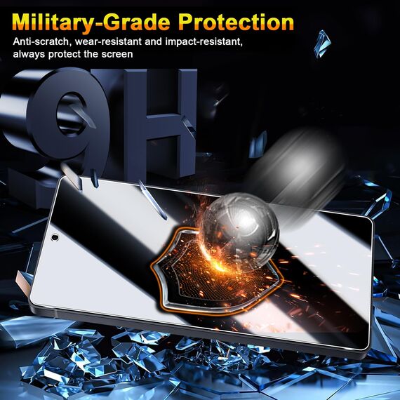 QULLOO Schutzfolie für Samsung Galaxy S26 Ultra für Panzerglas, 3 Stück Displayschutz und 3 Kameraschutz, 9H Härte HD Klar Schutzglas mit Montage Rahmen Anti-Kratzen Glas Folie für Galaxy S 26 Ultra