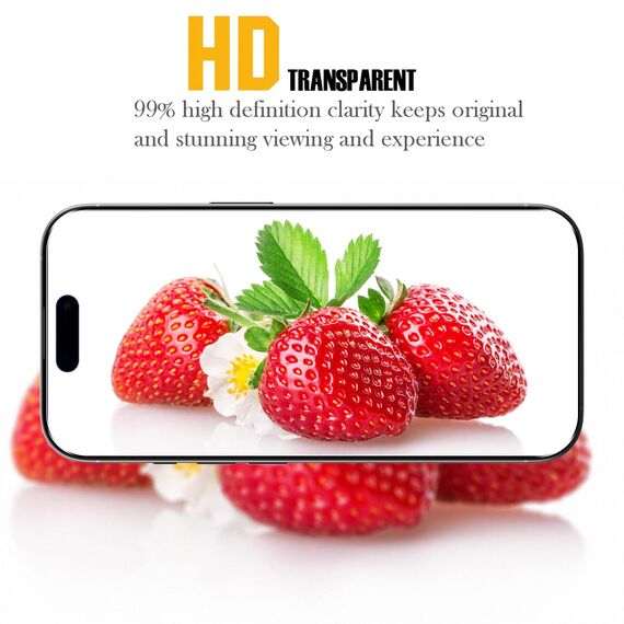 WFTE [2 Stück Schutzfolie für iPhone 17/17 Pro Panzerglas Glasfolie 9H Härte, Anti-Kratzen, Anti-Bläschen Displayschutzfolien Panzer Schutz Glas für iPhone 17/17 Pro