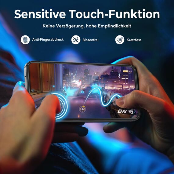 LK 3 Stück Schutzfolie für Samsung Galaxy A56 5G/A36 5G für Panzerglas, 9H Härte Stoßfest Kratzfest Panzerfolie, HD Ultra-klar Displayschutzfolie