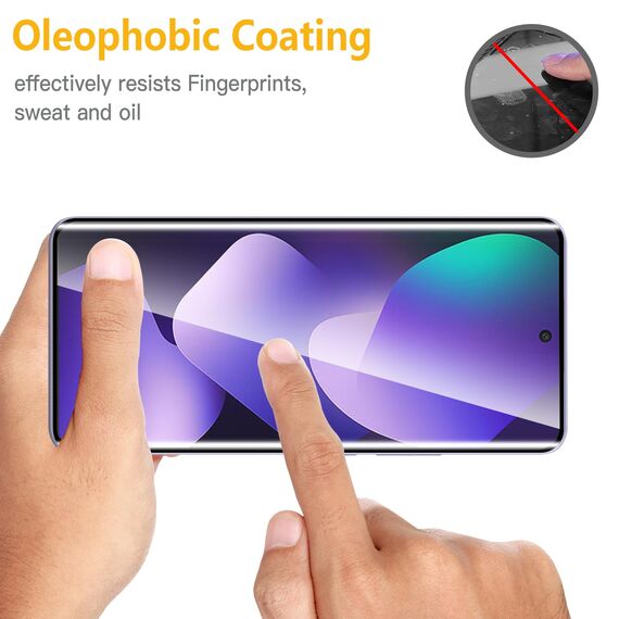 WFTE [2 Stück Schutzfolie für Xiaomi Redmi Note 15 5G/4G Panzerglas 3D Glasfolie 9H Härte,Anti-Kratzen,Anti-Öl,Anti-Bläschen Display schutzfolien kompatibel mit Redmi Note 15 -Schwarz