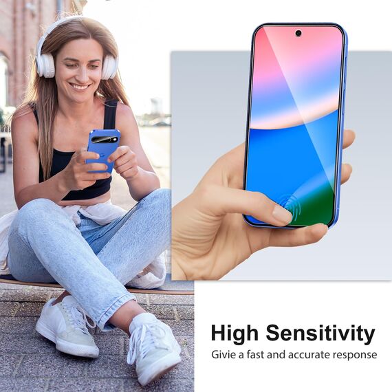 SPARIN 3+2 Stück Panzer Schutz Glas für Google Pixel 10, mit Montagehilfe, 3 Schutzfolie und 2 Kameraschutz, 9H Härte, Kratzfest, HD-Klar