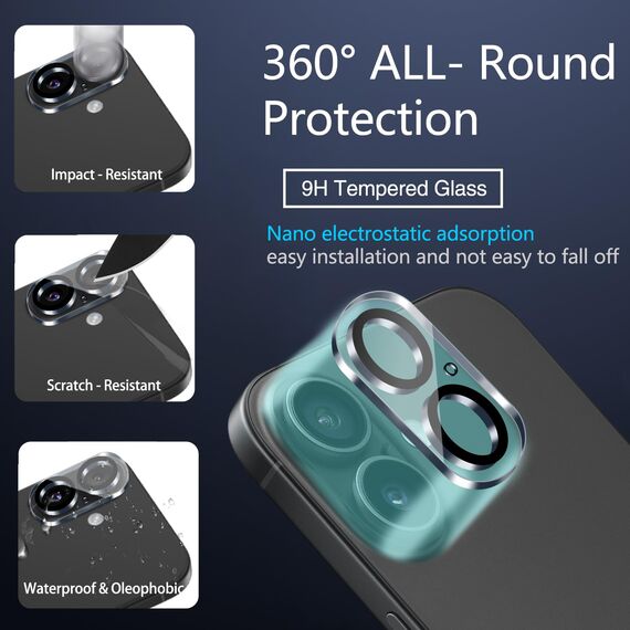 IMBZBK für iPhone 17 für Panzerglas Sichtschutz, Auto-Installation, mit Kameraschutz, Anti Spy 9H+ Härte Privacy Schutzfolie, Militärstandard Schutz Folie, Anti-Kratzer, 3+3 Stück