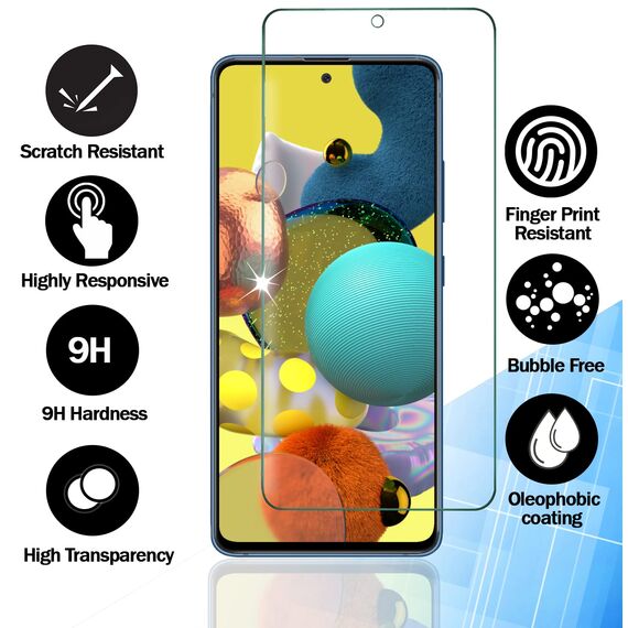 RKINC 3 Stück, Panzerglas Schutz Glas für Samsung Galaxy S24 FE, Panzer HD Displayschutzfolie, 0,33 mm kratzfest, splitterfrei, blasenfrei, lebenslangeGarantie