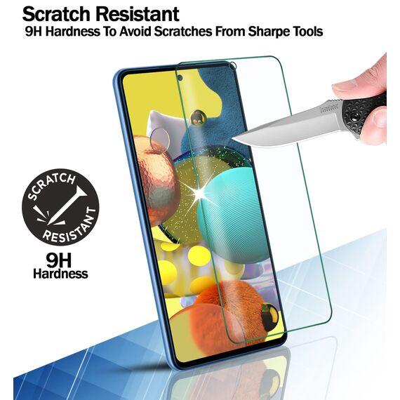 RKINC 3 Stück, Panzerglas Schutz Glas für Samsung Galaxy S24 FE, Panzer HD Displayschutzfolie, 0,33 mm kratzfest, splitterfrei, blasenfrei, lebenslangeGarantie