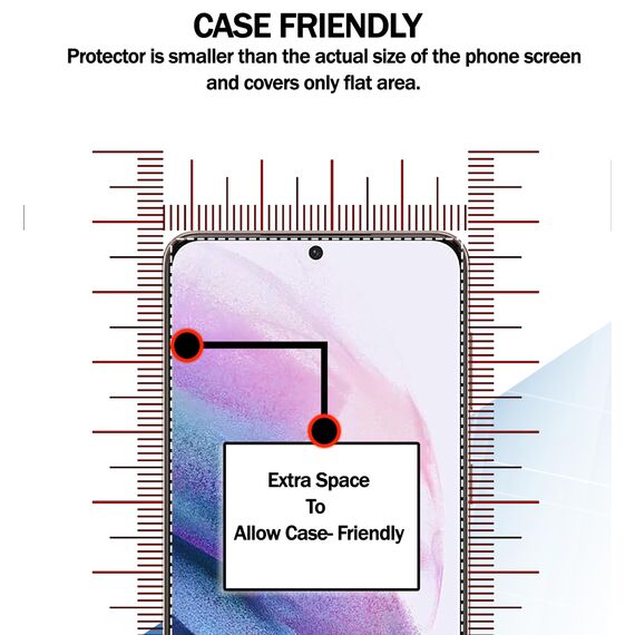 RKINC 2 Stück, Panzerglas Schutz Glas für Samsung Galaxy S24 5G, Entsperren per Fingerabdruck Panzer HD Displayschutzfolie, 0,33 mm kratzfest, splitterfrei, blasenfrei, lebenslangeGarantie