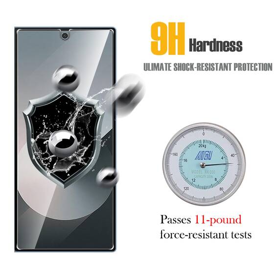 WFTE [2 Stück Schutzfolie für Samsung Galaxy Z Fold 6 Panzerglas Glasfolie 9H Härte, Anti-Kratzen, Anti-Bläschen Displayschutzfolien Panzer Schutz Glas für Samsung Z Fold 6