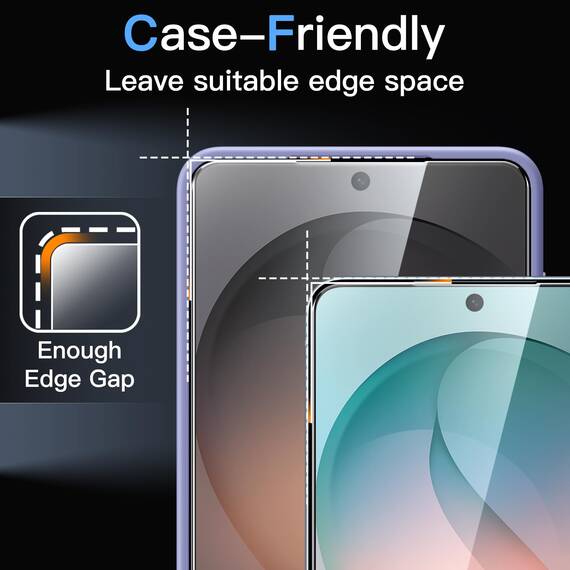 JETech Schutzfolie für Samsung Galaxy S26 Ultra, 9H Gehärtete Glas Displayschutz mit Einfache Installationswerkzeug, Fingerabdruck ID Kompatibel, HD Klar, 3 Stück