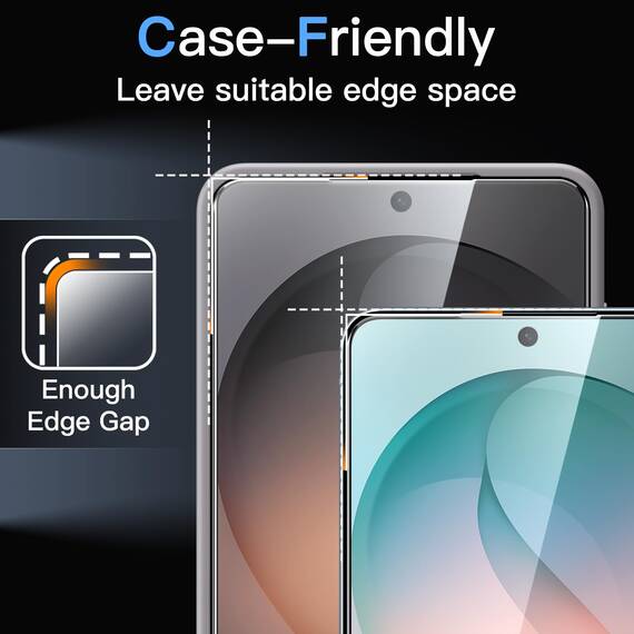 JETech Schutzfolie für Samsung Galaxy S26 Plus, 9H Gehärtete Glas Displayschutz mit Einfache Installationswerkzeug, Fingerabdruck ID Kompatibel, HD Klar, 3 Stück